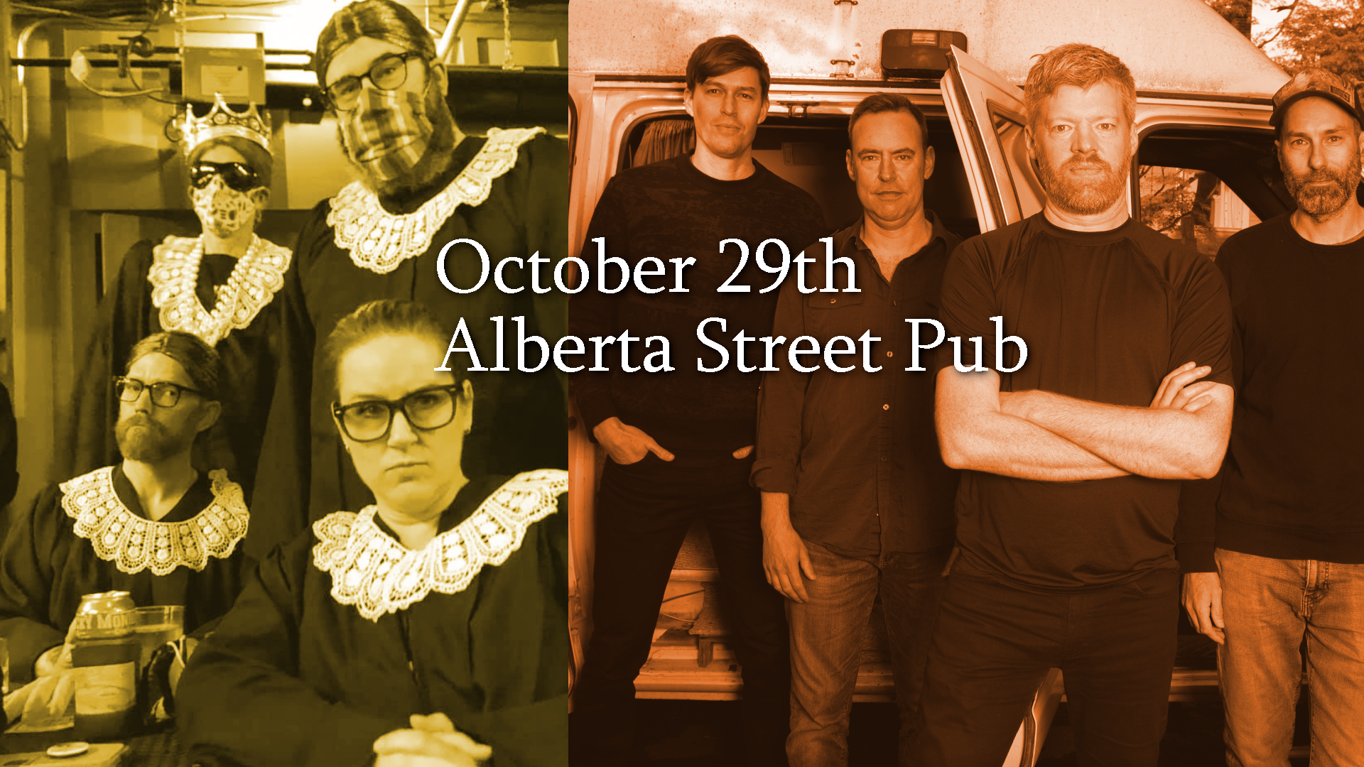 Alberta Street Pub | October 29th 2022 | Deepest Darkest and The Frequence