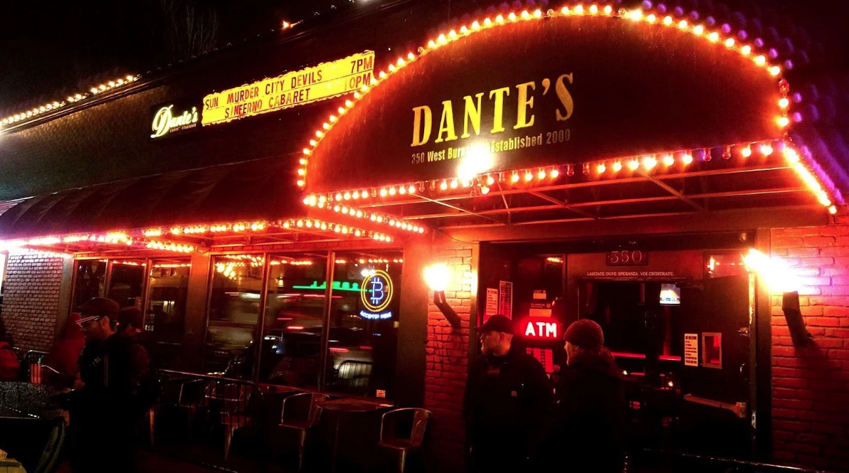 Deepest Darkest at Dante’s with When We Met